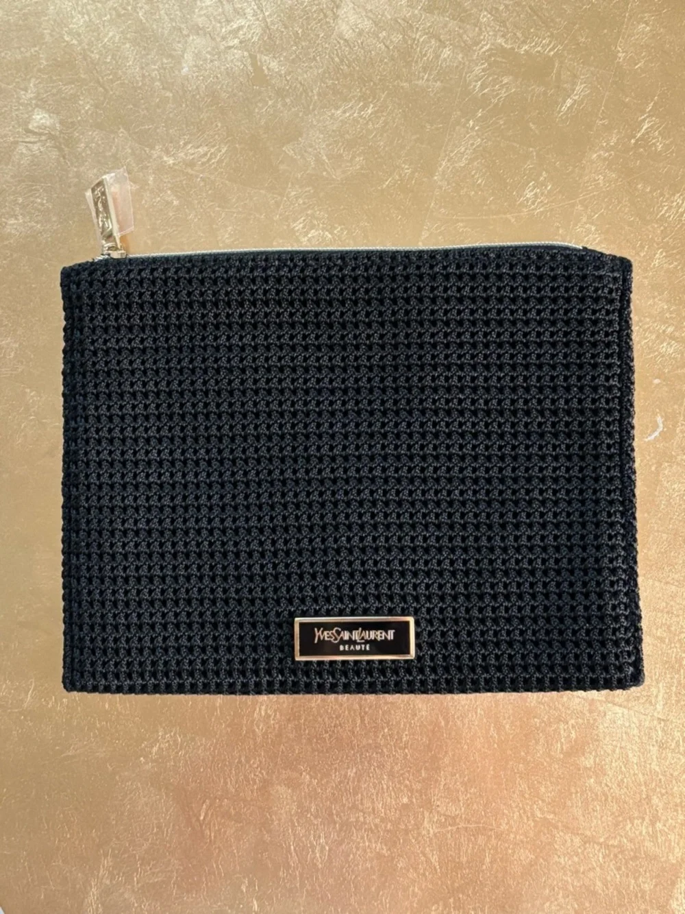 YSL Black Cosmetic Pouch